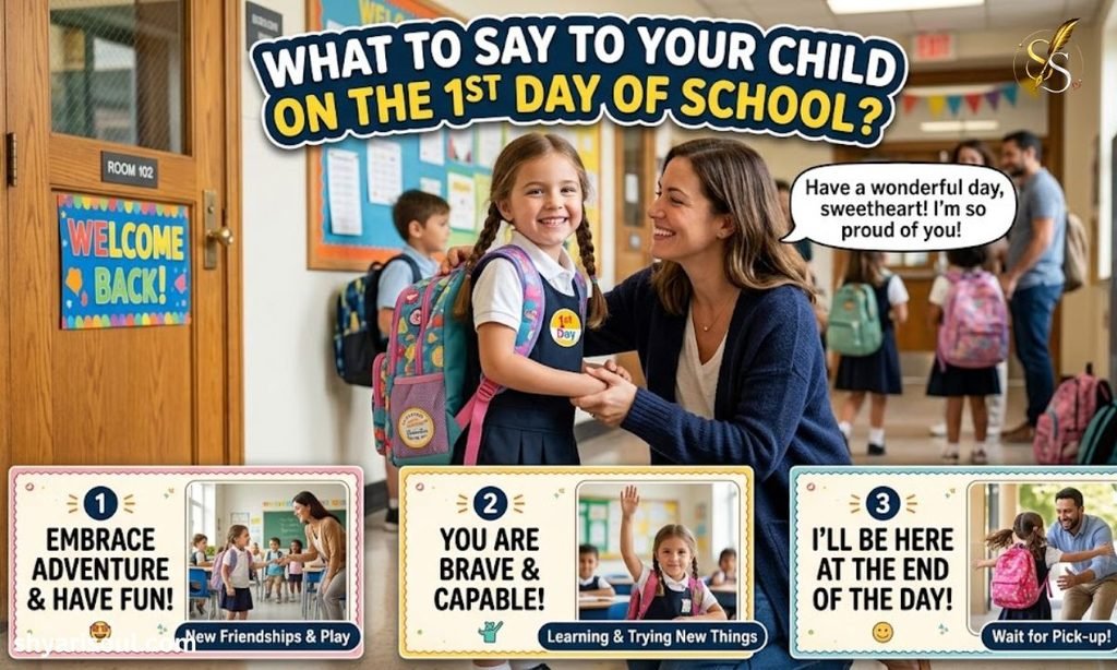 What to Say to Your Child on the 1st Day of School?