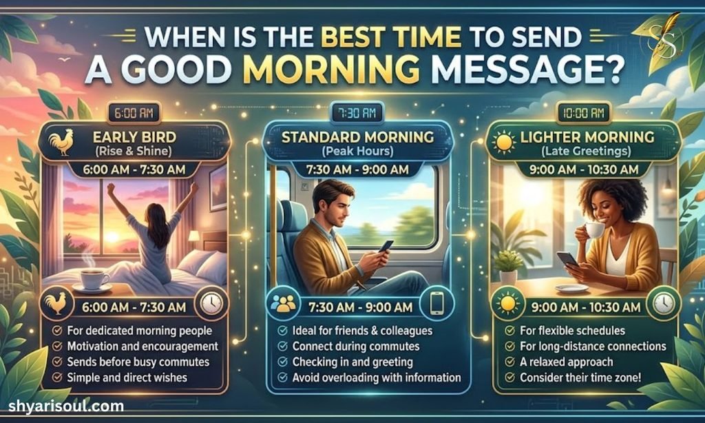 When Is the Best Time to Send a Good Morning Message?