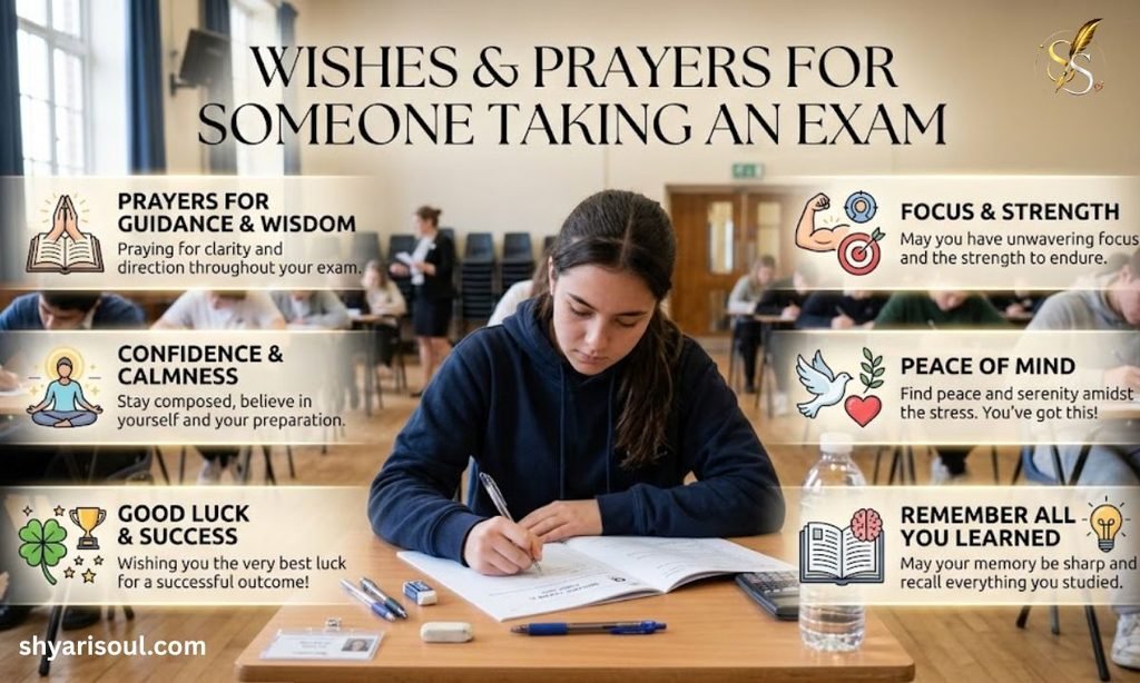Wishes and Prayers for Someone Taking an Exam