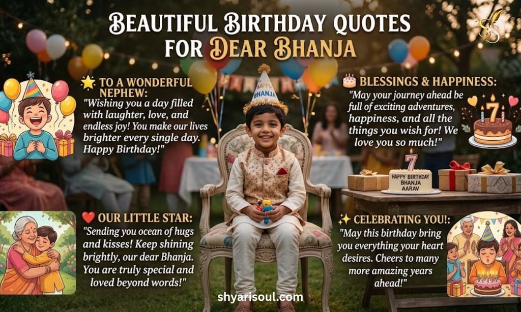 Beautiful Birthday Quotes for Dear Bhanja