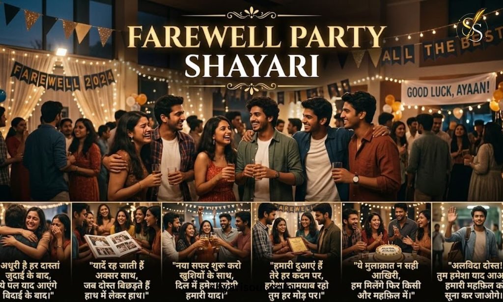 Farewell Party Shayari