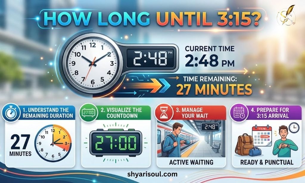 How Long Until 3:15?