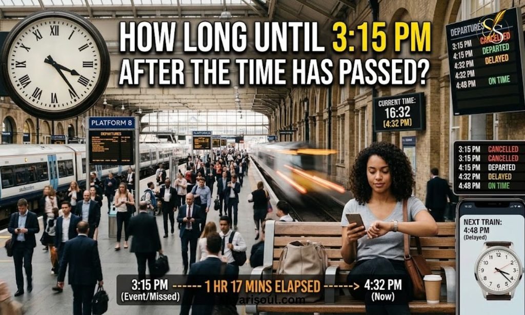 How Long Until 3:15 PM After the Time Has Passed?