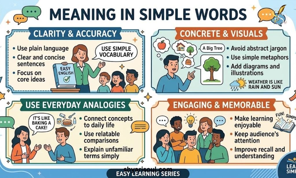 Meaning in Simple Words