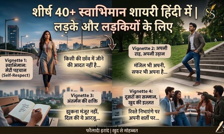 Top 40+ Self Respect Shayari in Hindi for Boys and Girls