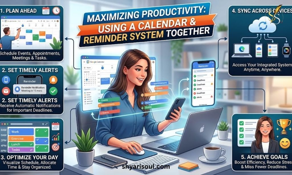 Using a Calendar and Reminder System Together