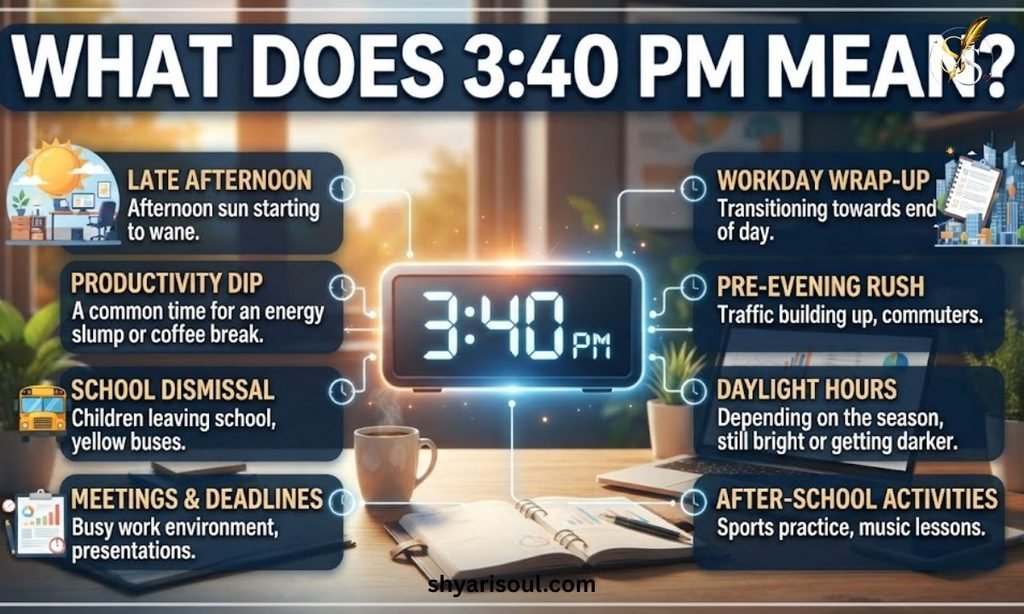 What Does 3:40 PM Mean?