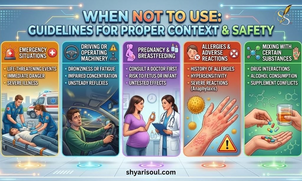When NOT to Use