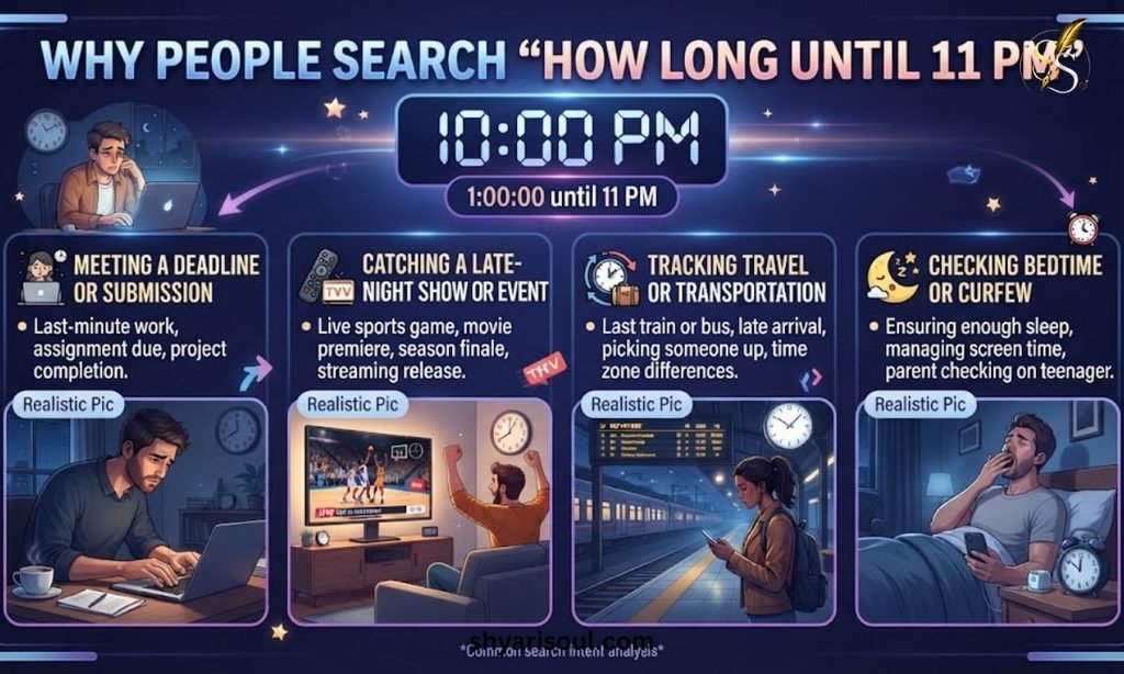 Why People Search "How Long Until 11 PM"
