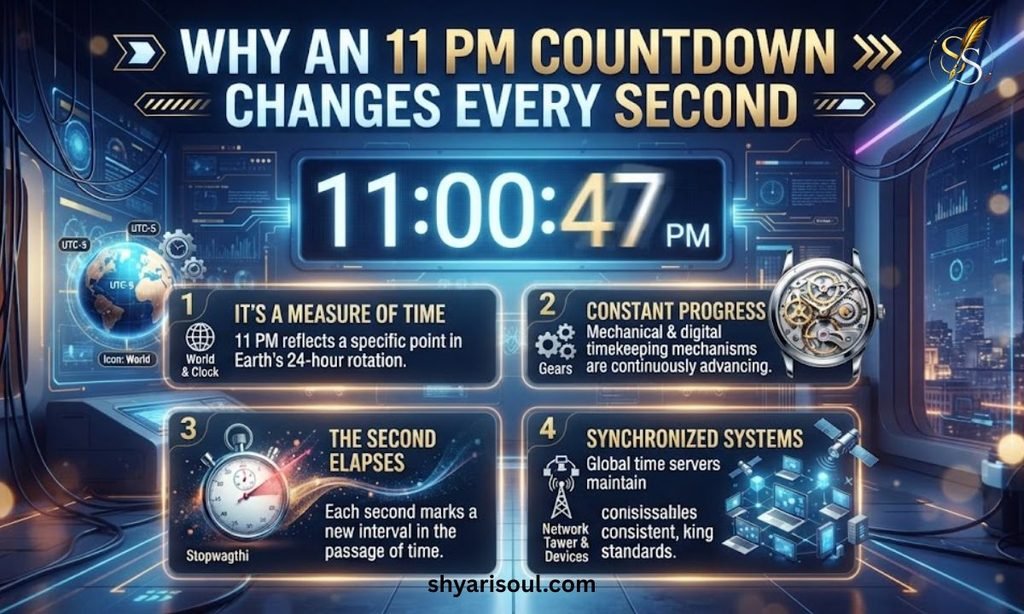 Why an 11 PM Countdown Changes Every Second